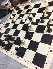 Chess board and pieces