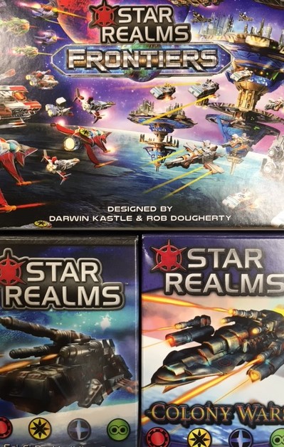 Star Realms is an award-winning spaceship combat deck building card game.